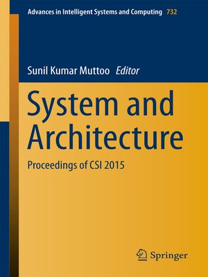 cover image of System and Architecture